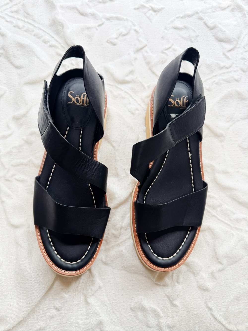 Sofft Pru Leather Sandals Size 9 New - Picture 3 of 8